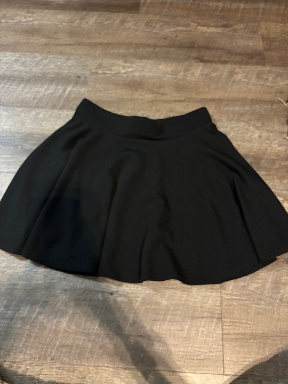 Black A-Line Skater Skirt - Women's Classic Flared Skirt